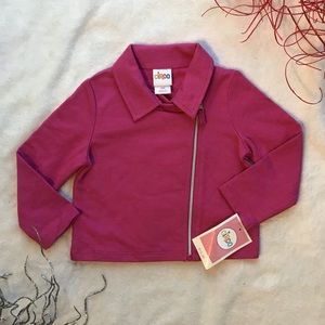 Asymmetrical zip-up jacket